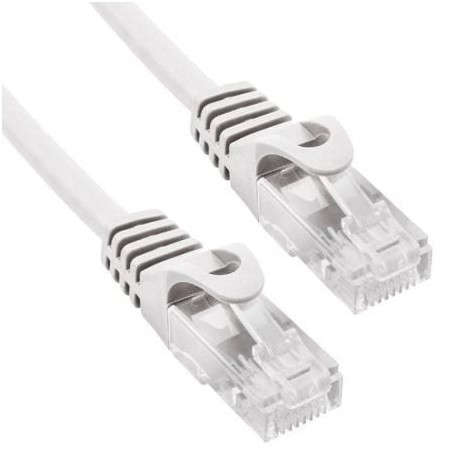 Cable de red rj45 utp phasak phk 1520 cat.6/ 20m/ gris
