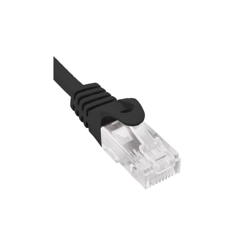 Cable de red rj45 utp phasak phk 1707 cat.6/ 7m/ negro