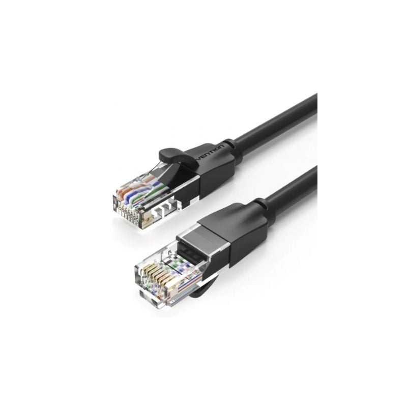 Cable de red rj45 utp vention ibebf cat.6/ 1m/ negro