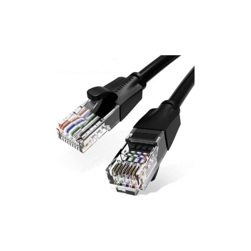 Cable de red rj45 utp vention ibebk cat.6/ 8m/ negro