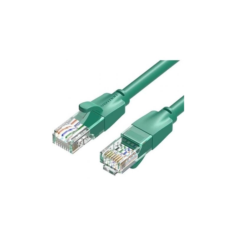 Cable de red rj45 utp vention ibegh cat.6/ 2m/ verde