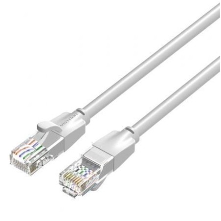 Cable de red rj45 utp vention ibehg cat.6/ 1.5m/ gris