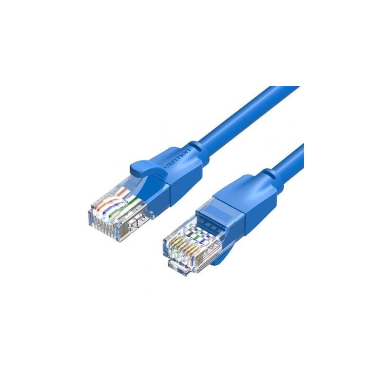 Cable de red rj45 utp vention ibeli cat.6/ 3m/ azul