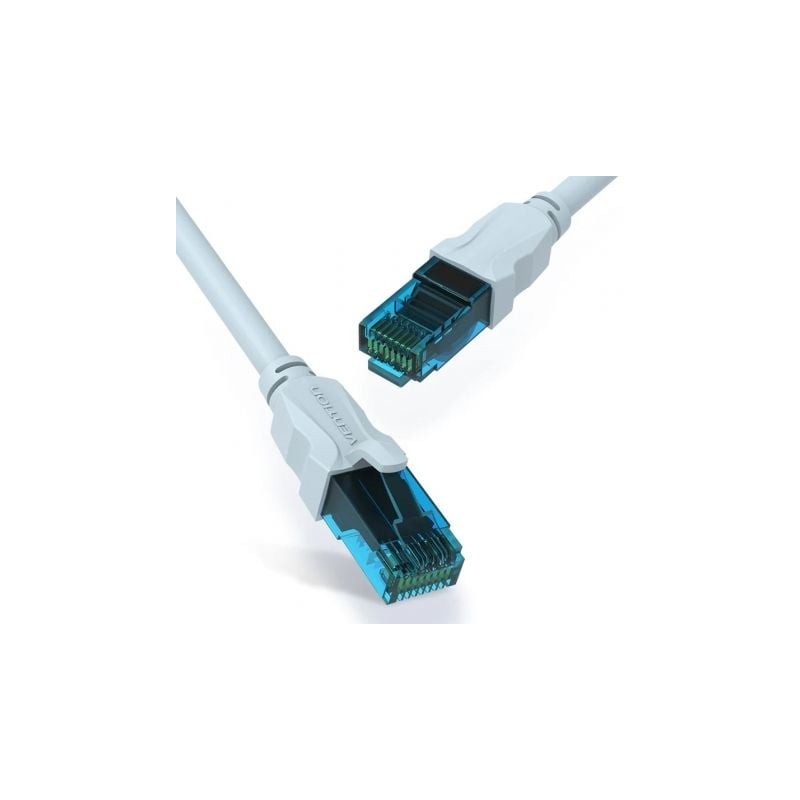 Cable de red rj45 utp vention vap-a10-s100 cat.5e/ 1m/ azul y negro