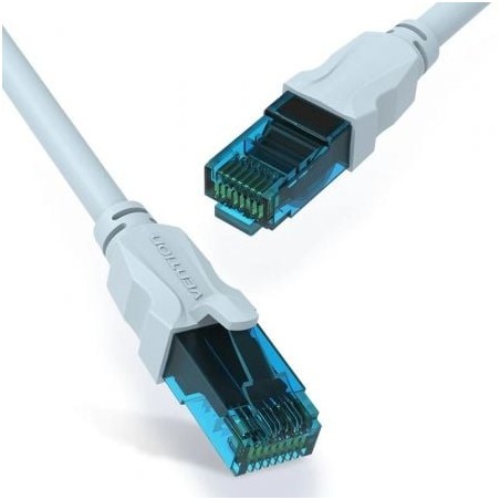 Cable de red rj45 utp vention vap-a10-s300 cat.5e/ 3m/ azul y negro