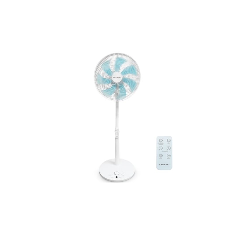 Ventilador de pie grunkel fs-14t/ 25w/ 7 aspas 35cm/ 12 velocidades