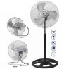 Ventilador 3 en 1 orbegozo pws 0547/ sobremesa/ pie/ pared/ 90w/ 3 aspas 45cm/ 3 velocidades
