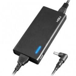 Cargador de portátil nox nxpwr90nb/ 1xusb/ 90w/ automático/ 10 conectores/ voltaje 15-20v