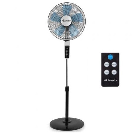 Ventilador de pie orbegozo silent night sf 0642/ 60w/ 5 aspas 40cm/ 3 velocidades