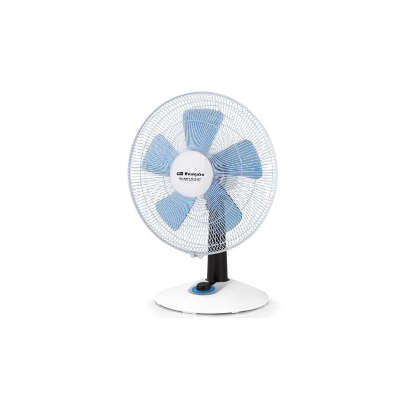 Ventilador de sobremesa orbegozo tf 0138/ 45w/ 5 aspas 35cm/ 4 velocidades