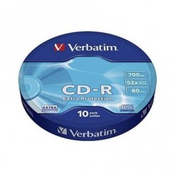 Cd-r verbatim datalife 52x/ tarrina-10uds