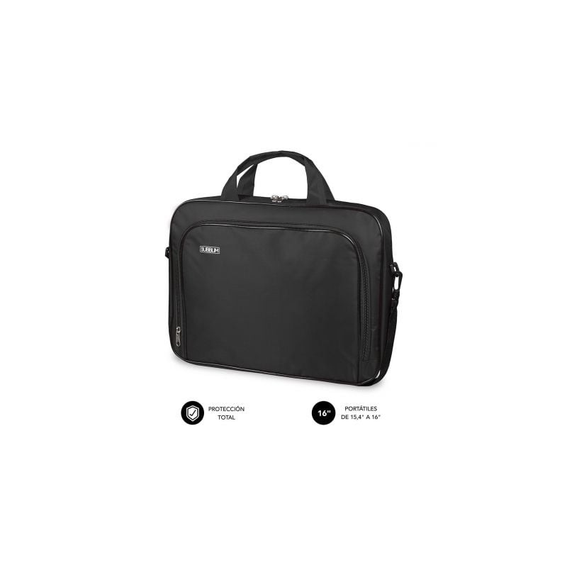 Maletín subblim oxford para portátiles hasta 16'/ negro