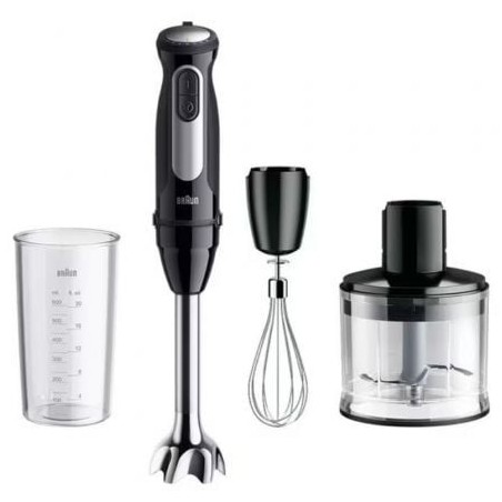 Batidora de mano braun multiquick 5 pro hand blender mq 55236 m/ 1000w/ 26 velocidades