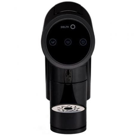Cafetera de cápsulas delta q iconiq/ negra