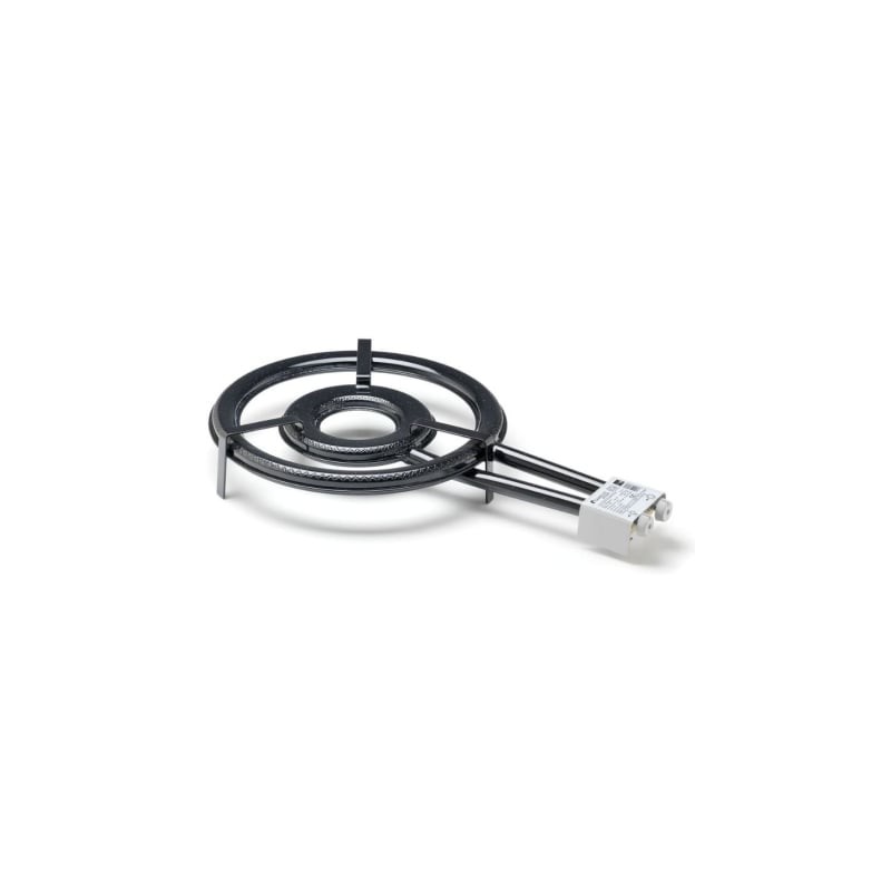Paellero flames vlc t-460/ 2 quemadores/ diámetro 46cm