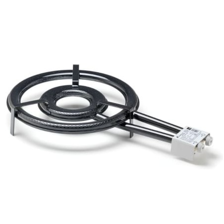 Paellero flames vlc t-460/ 2 quemadores/ diámetro 46cm