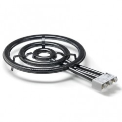 Paellero flames vlc t-600/ 3 quemadores/ diámetro 60cm