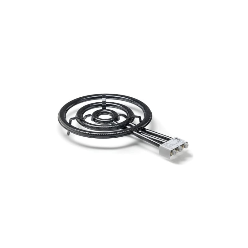 Paellero flames vlc t-600/ 3 quemadores/ diámetro 60cm