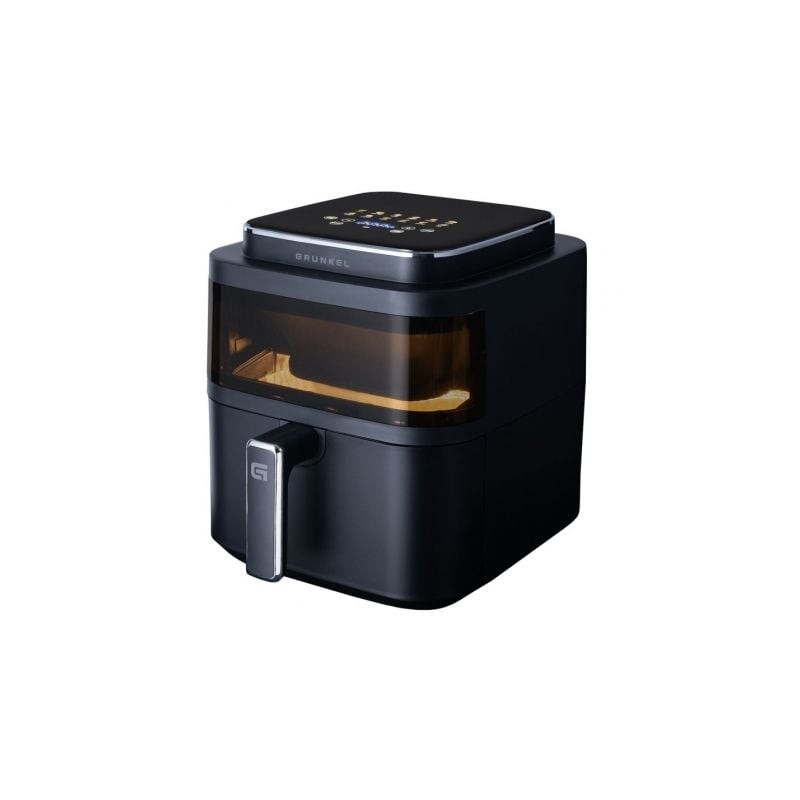 Freidora por aire airfryer / sin aceite grunkel black light fryer/ 1400w/ capacidad 6l