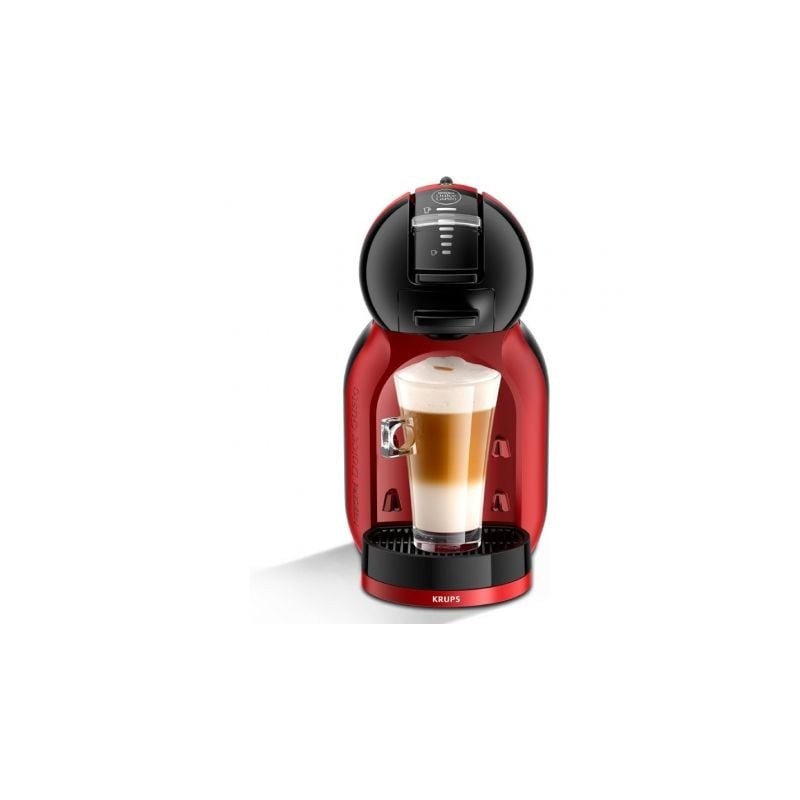 Cafetera de cápsulas krups dolce gusto mini me/ 1500w/ 15 bares/ rojo cereza