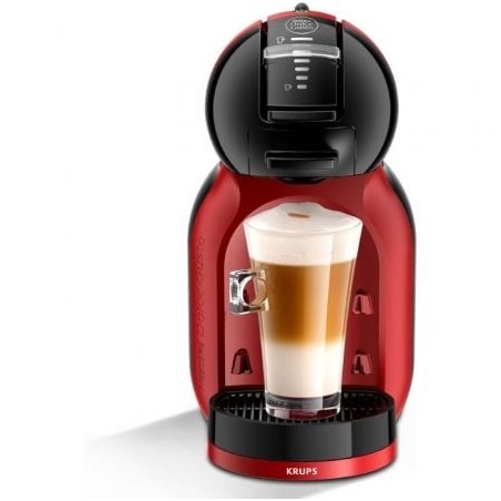 Cafetera de cápsulas krups dolce gusto mini me/ 1500w/ 15 bares/ rojo cereza