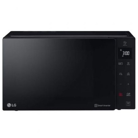 Microondas lg neochef mh6535gis/ 1000w/ capacidad 25l/ función grill/ negro