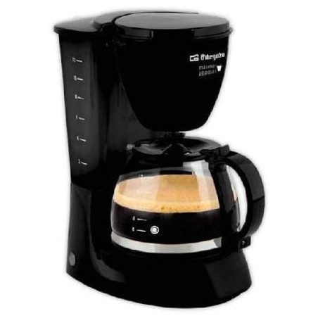 Cafetera de goteo orbegozo cg 4060n/ 12 tazas/ negra