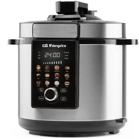 Olla eléctrica programable orbegozo hpe 6500/ 1000w/ capacidad 6l