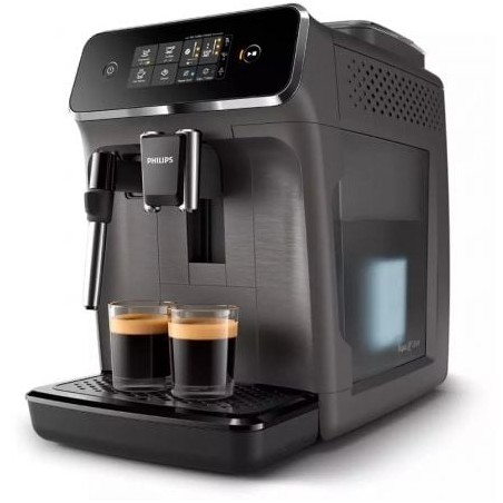 Cafetera expreso philips series 2200 ep2224/10/ 1500w/ 15 bares