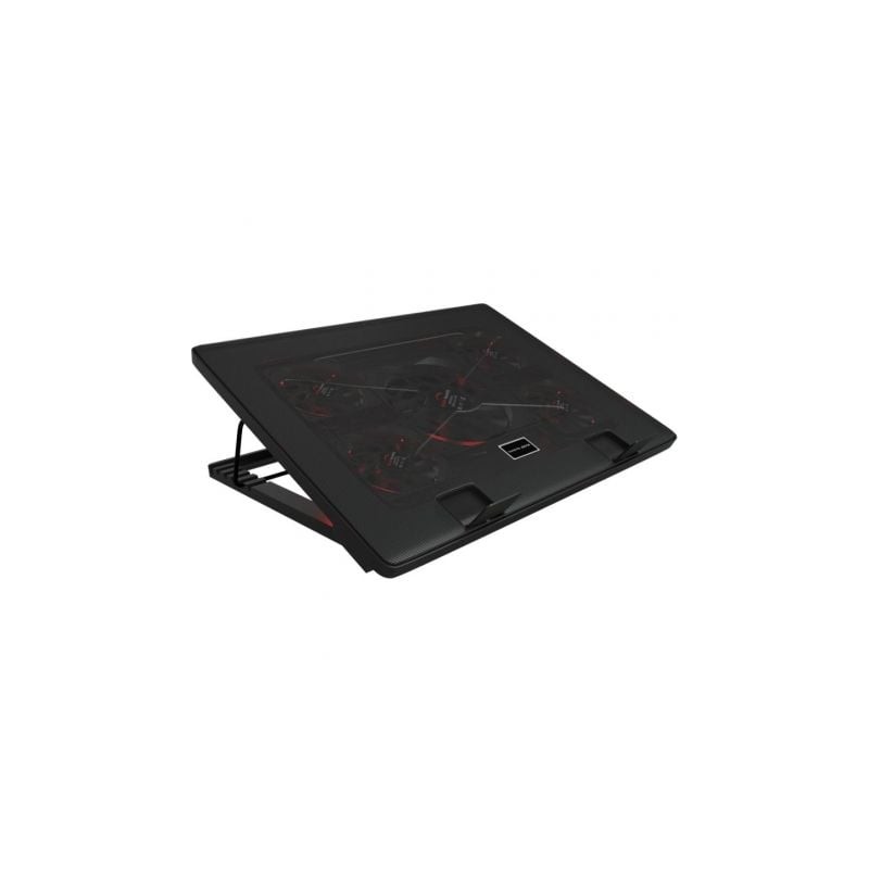 Soporte refrigerante mars gaming mnbc2 para portátiles hasta 17.3'/ iluminación led