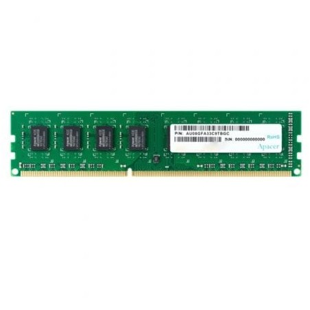 Memoria ram apacer dl.08g2k.kam 8gb/ ddr3/ 1600mhz/ 1.5v/ cl11/ dimm