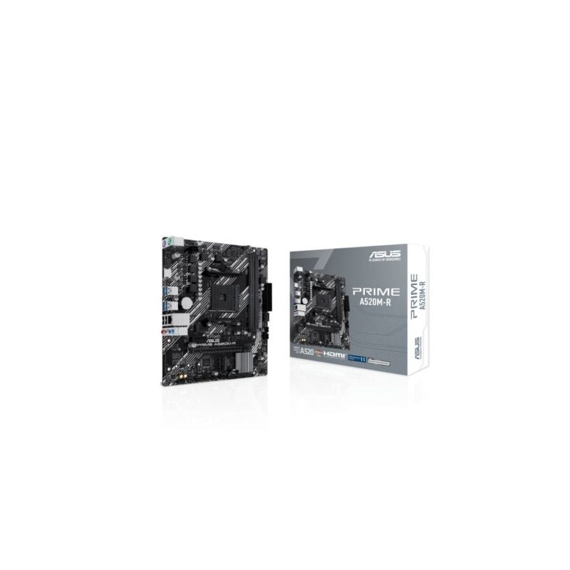 Placa base asus prime a520m-r socket am4/ ddr4/ pcie 3.0/ micro atx