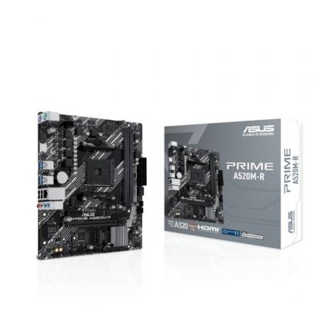 Placa base asus prime a520m-r socket am4/ ddr4/ pcie 3.0/ micro atx