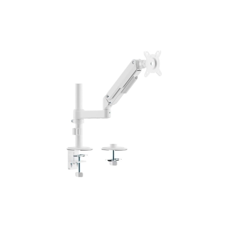 Soporte de mesa con contrapeso para monitor aisens dt32tsr-437/ giratorio/ inclinable/ hasta 9kg