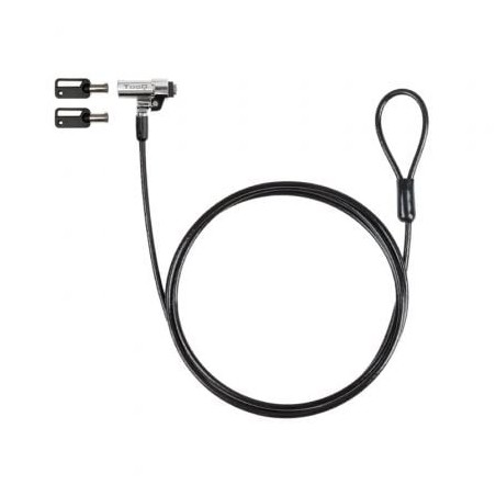 Cable de seguridad tipo nano para portátiles tooq tqclkc0045-g/ 1.5m