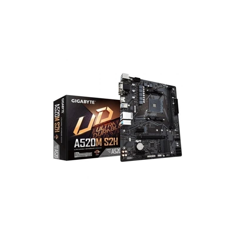 Placa base gigabyte a520m s2h socket am4/ micro atx