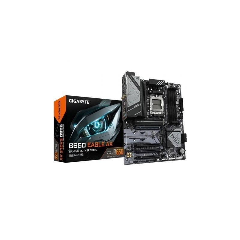 Placa base gigabyte b650 eagle ax socket am5/ ddr5/ pcie 5.0