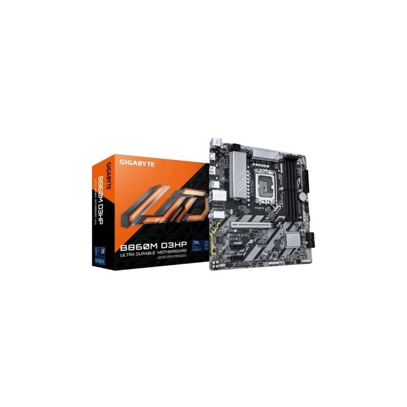 Placa base gigabyte b860m d3hp socket 1851/ ddr5/ pcie 5.0/ micro atx
