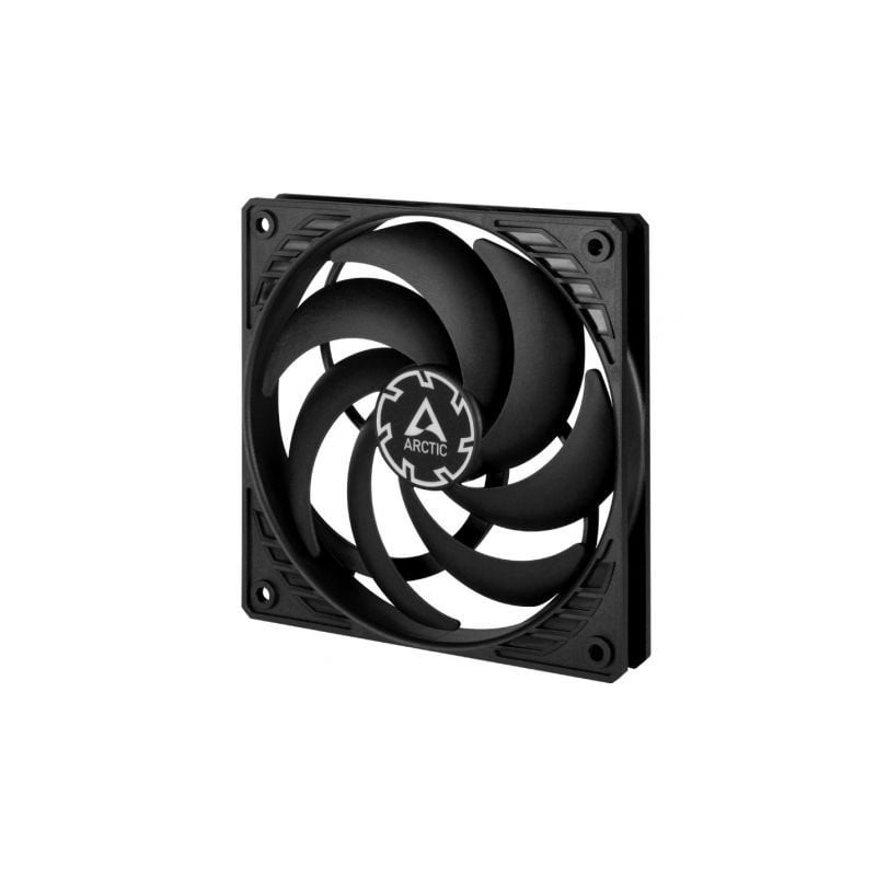 Ventilador arctic p12 slim pwm pst/ 12cm/ negro