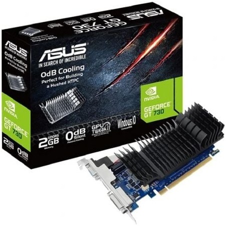 Tarjeta gráfica asus geforce gt 730/ 2gb gddr5