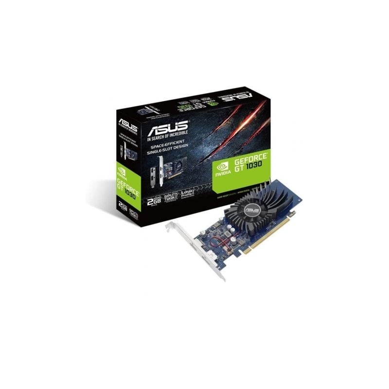 Tarjeta gráfica asus geforce gt 1030/ 2gb gddr5/ compatible con perfil bajo
