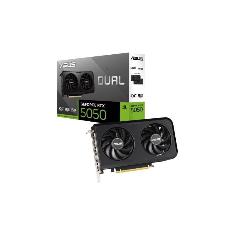 Tarjeta gráfica asus dual geforce rtx 5050 oc/ 8gb gddr6