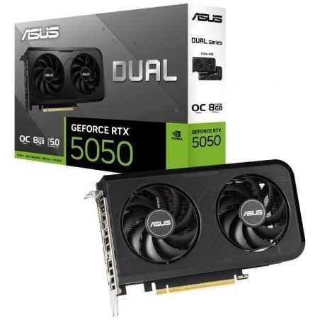 Tarjeta gráfica asus dual geforce rtx 5050 oc/ 8gb gddr6