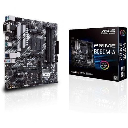 Placa base asus prime b550m-a socket am4/ micro atx