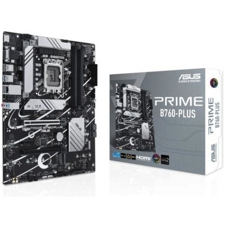 Placa base asus prime b760-plus socket 1700/ ddr5/ pcie 5.0