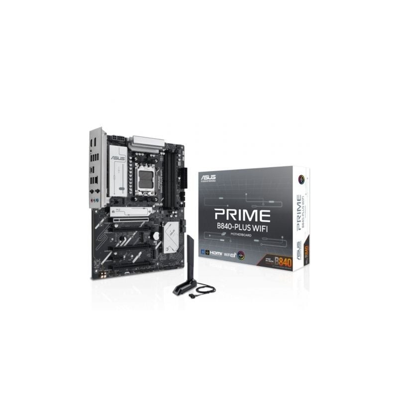 Placa base asus prime b840-plus wifi socket am5/ ddr5/ pcie 4.0