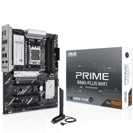 Placa base asus prime b840-plus wifi socket am5/ ddr5/ pcie 4.0