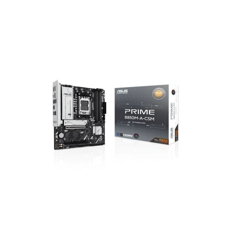 Placa base asus prime b850m-a-csm socket am5/ ddr5/ pcie 5.0/ micro atx