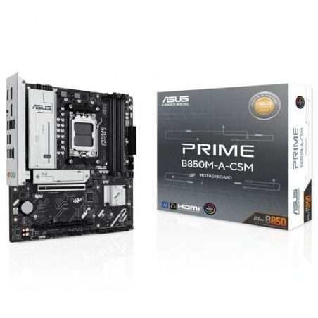 Placa base asus prime b850m-a-csm socket am5/ ddr5/ pcie 5.0/ micro atx