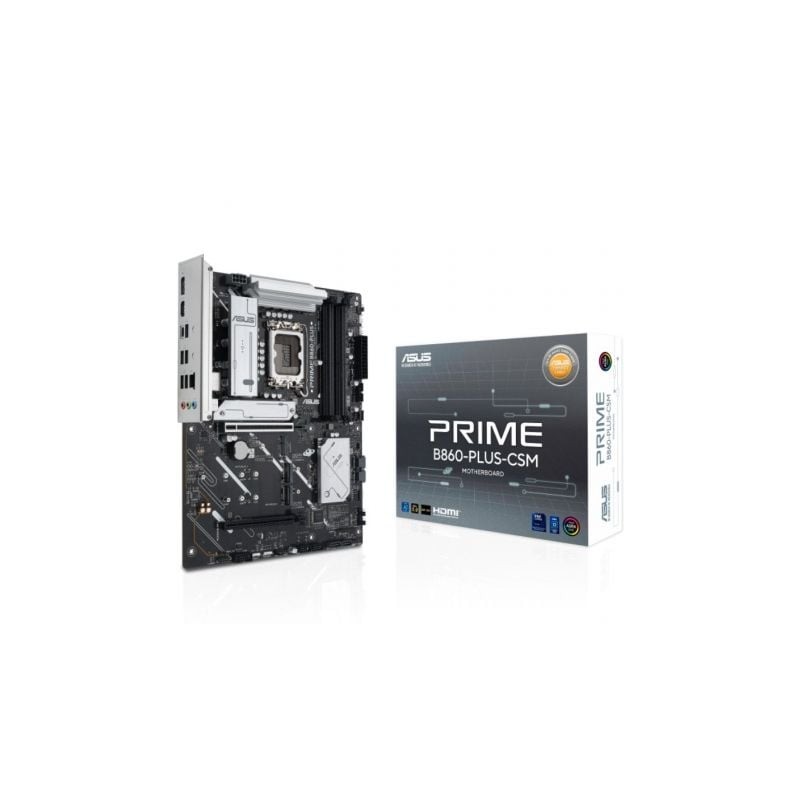 Placa base asus prime b860-plus csm socket 1851/ ddr5/ pcie 5.0